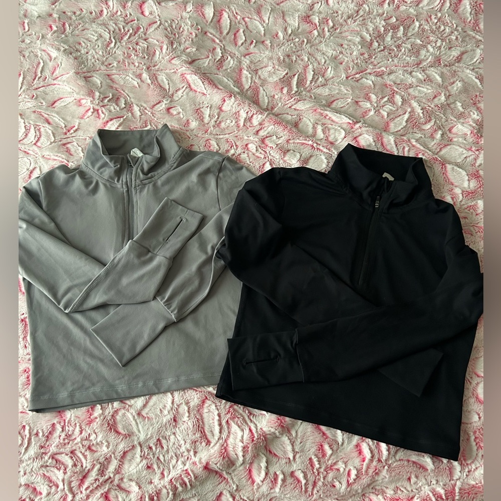 Paragon Half Zip Crop Jackets